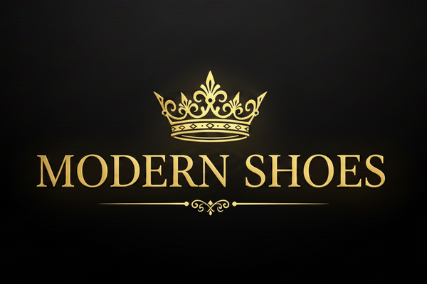 Modern Shoes Crown Logo